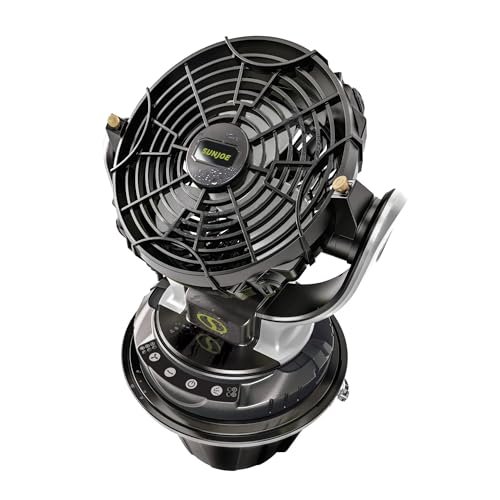 Sun Joe Portable Misting Fan | Outdoor Cooling System
